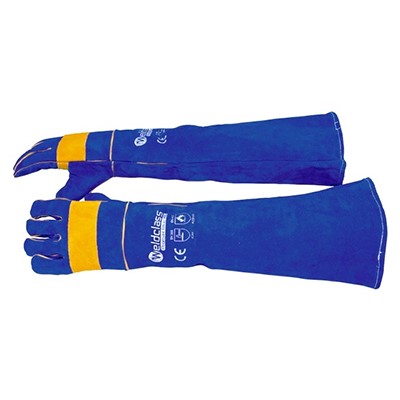 WELDCLASS GLOVES-WELDING PROMAX BLUE XC 680MM